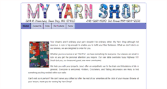 Desktop Screenshot of myyarnshop.com